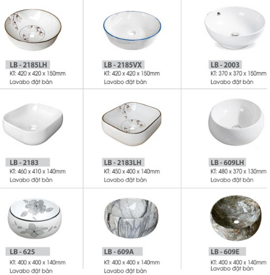 LAVABO ĐẶT BÀN 5